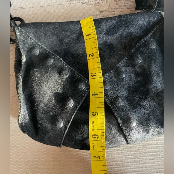 Hammitt Andrew Crossbody Convertible Leather/ Suede with Red leather Interior - Picture 16 of 16